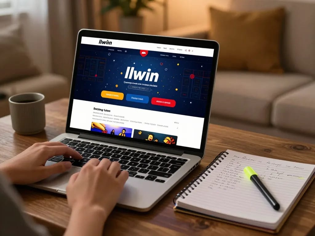 Engaging gaming scene on llwin app showcasing strategic betting with cozy home décor.