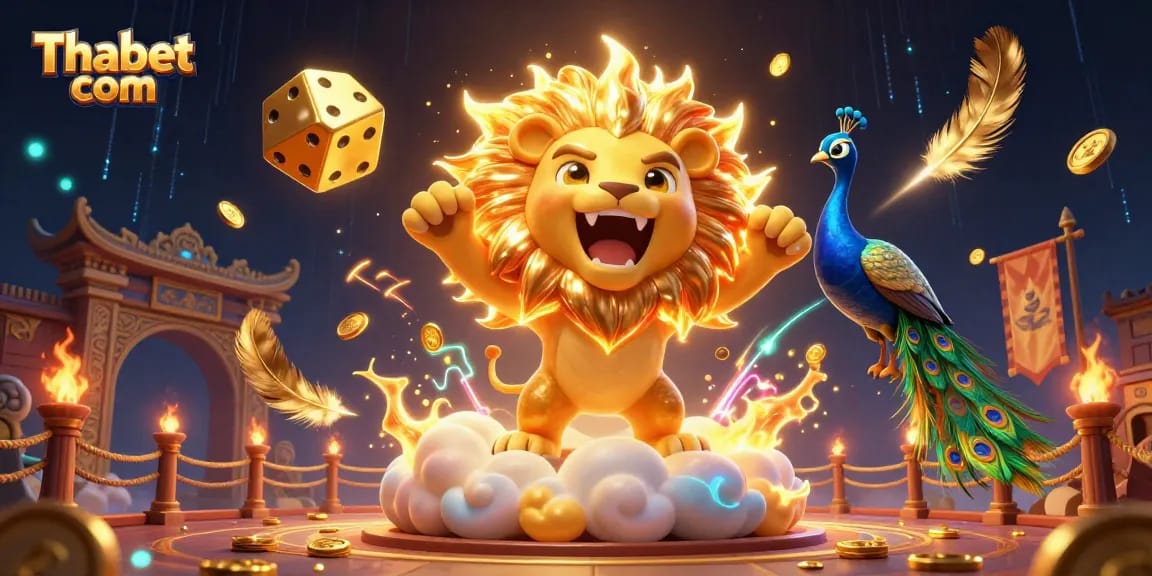 Play thrilling games at Thabet com with vibrant casino elements and dynamic gaming energy.