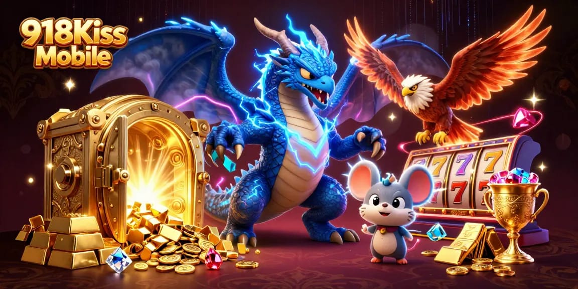 Engage with 918Kiss Mobile to spin jackpot reels in a thrilling casino atmosphere.