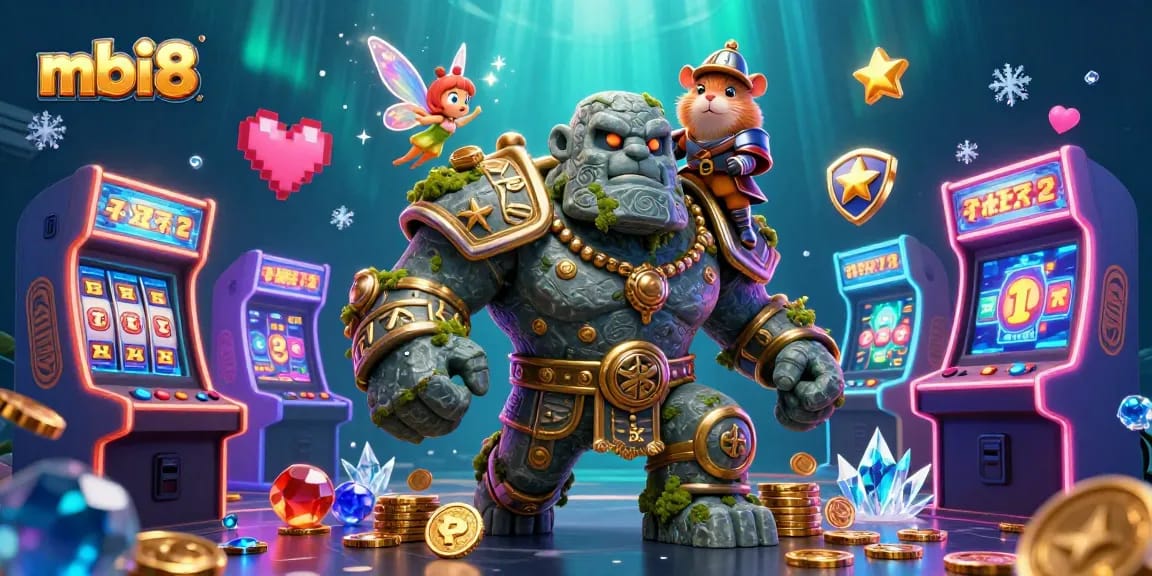 Experience thrilling gaming at mbi8 with colorful characters, jackpot reels, and enchanting magic.