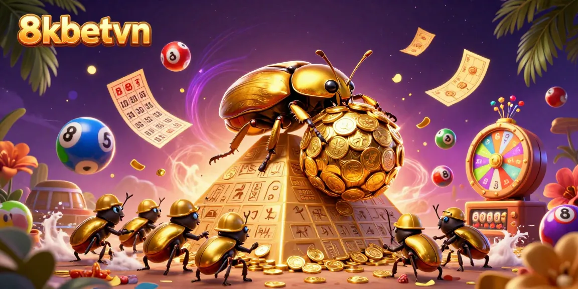 Experience thrilling gameplay in the vibrant world of 8kbetvn, filled with colorful lottery balls and dynamic prizes.