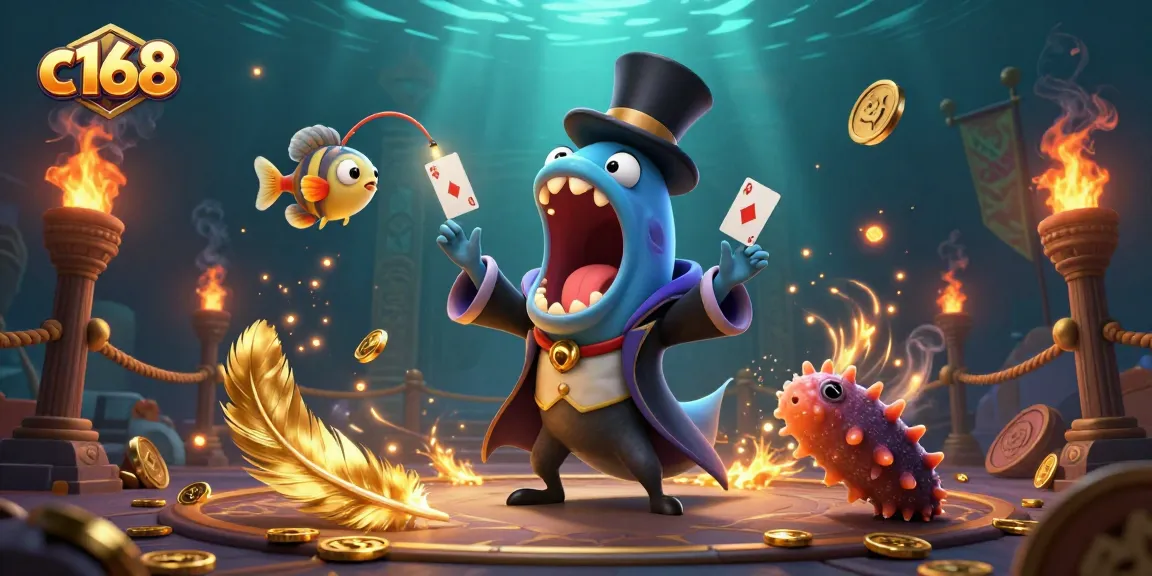 Experience thrilling action at c168 with unique card tricks and dynamic gambling elements.