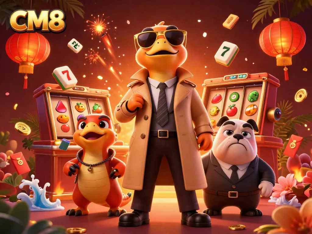 Experience the excitement of CM8 as raptors humorously attempt VIP entry to a casino.