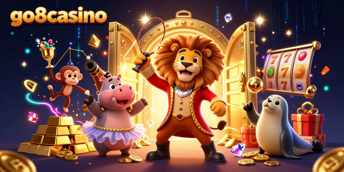 Engage in thrilling gameplay at go8casino's dynamic gambling scene featuring exciting characters.