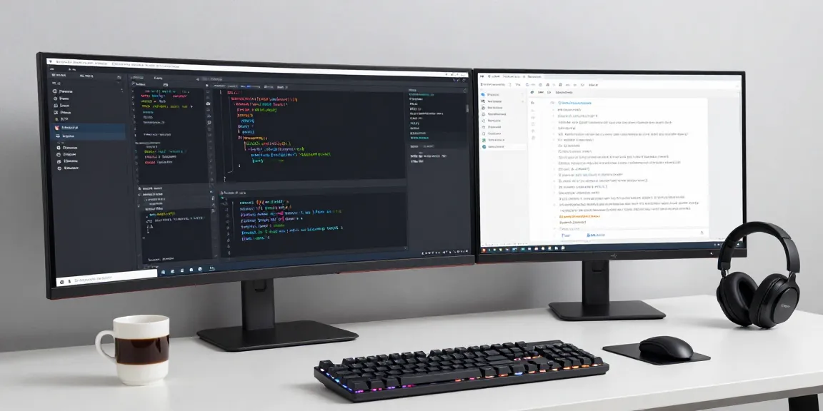 gi8ee platform showcasing innovative software development with modern workspace setup including coding tools and cloud computing.