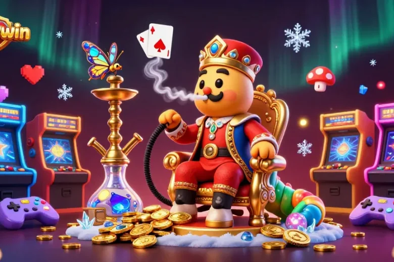 Experience the vibrant games and fun at Luckywin's casino, featuring colorful elements galore!